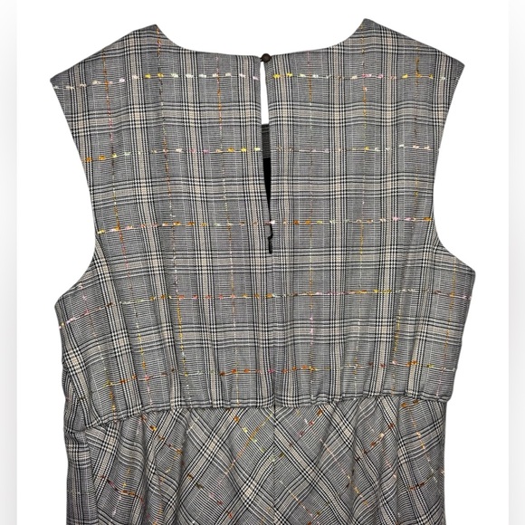 Anthropologie Maeve Reese Plaid Midi Dress NWT Women’s 14 - Picture 12 of 13